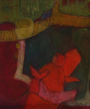 Named contemporary work « Ultreïa », Made by ALAIN BERTHAUD