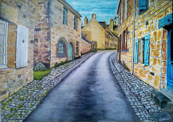 Named contemporary work « la ruelle », Made by STéPHANE CHRETIEN