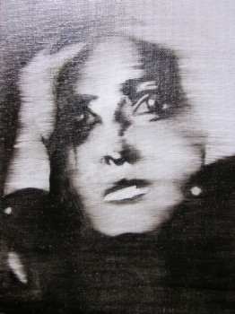 Named contemporary work « PORTRAIT », Made by BRIGITTE WEYRICH