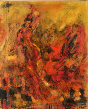 Named contemporary work « El RIitmo del Flamenco », Made by ISABELLE VERDENNE