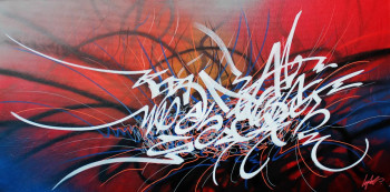 Named contemporary work « FUNTASY GRAFF », Made by LEPOLSK