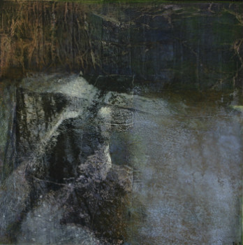 Named contemporary work « Reflets 2 », Made by DAD