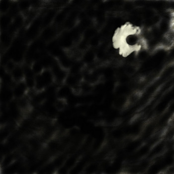 Named contemporary work « Orage noir », Made by ZIA