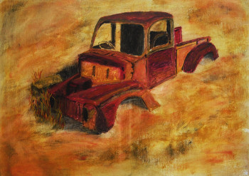 Named contemporary work « Pickup », Made by KAPY