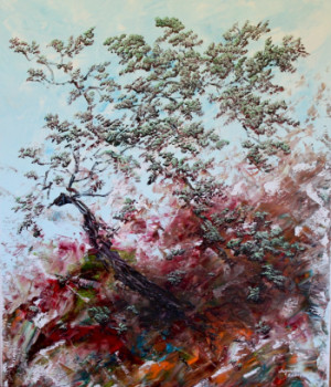 Named contemporary work « L'arbre », Made by ALEJANDRO RODRIGUEZ