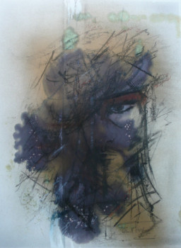 Portrait "L'homme bleu du désert"  On the ARTactif site