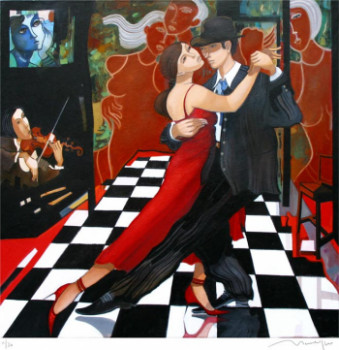 Named contemporary work « milonga », Made by MENDRISSE