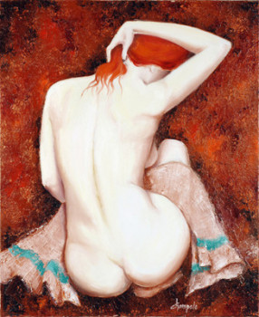 Named contemporary work « LA ROUSSE », Made by CHAMPALE