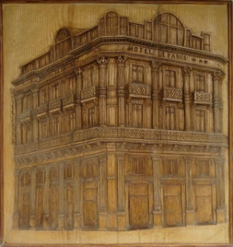 Named contemporary work « Hotel de Paris (Toulouse) », Made by SIMON BERNARDINI