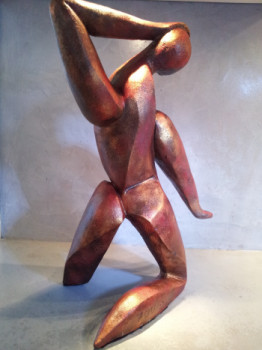 Named contemporary work « SAMBA », Made by ZOU