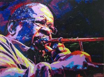 Named contemporary work « Fred Wesley », Made by PASCAL LENOBLE