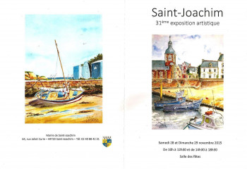 Named contemporary work « St-Joachim - 31e Expo 2015 : couverture catalogue exposants », Made by DANIEL HUARD