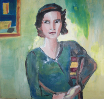 Named contemporary work « Olga », Made by CELIMENE