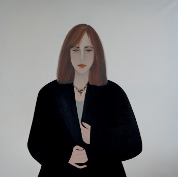 Named contemporary work « Portrait », Made by ANNE ROUSSEAU