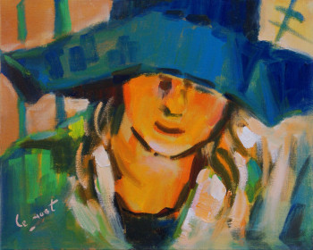 Le chapeau bleu On the ARTactif site