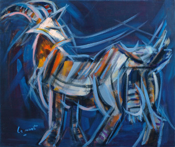 La chèvre bleue On the ARTactif site