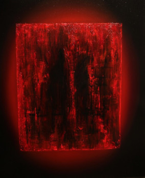 Named contemporary work « Peinture à l'huile 3081 », Made by THIERRY LABRUYèRE