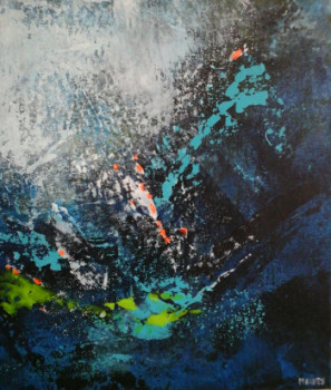 Named contemporary work « FRAICHEUR OCEANE 3 », Made by MIREILLE MAURY