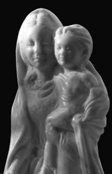 Named contemporary work « Vierge à l'Enfant », Made by JEAN-ETIENNE MICHEL