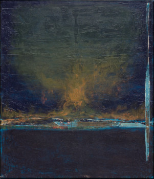 Named contemporary work « déflagration », Made by MURIEL MELIN