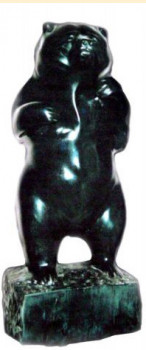 Named contemporary work « l'ours. », Made by CHOPIN