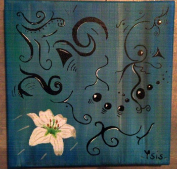 Named contemporary work « LAGON », Made by YSIS