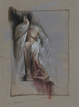 Named contemporary work « Caligula », Made by FRéDéRIC MARTIN