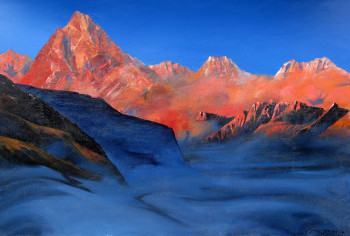 Named contemporary work « Nepal », Made by GRACHOV VALERIY