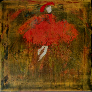 Named contemporary work « Demoiselle 1 », Made by MURIEL MELIN