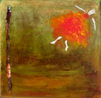 Named contemporary work « Demoiselle 3 », Made by MURIEL MELIN