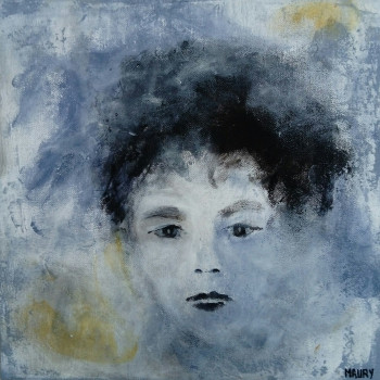 Named contemporary work « PORTRAIT 5 », Made by MIREILLE MAURY