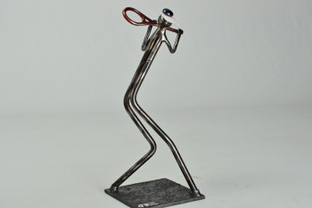 Named contemporary work « Tennisman », Made by ROGER  FLORES