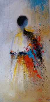 Named contemporary work « MARGUERITA », Made by MIREILLE MAURY