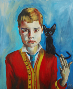 Named contemporary work « Le domptuer de Chaton », Made by LES PORTRAITS DE MéDUSE