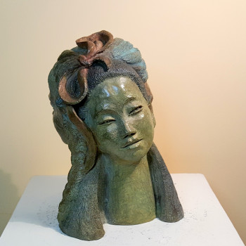Named contemporary work « Autour du monde (face 2) », Made by MARTINE LEE