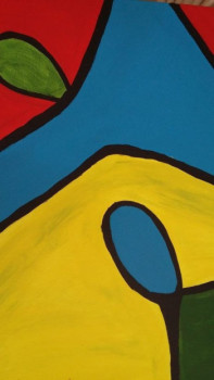 Named contemporary work « Formes 1 », Made by VALERIE LARDEUX