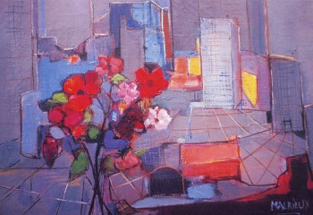 Balcon fleuri sur Manhattan On the ARTactif site