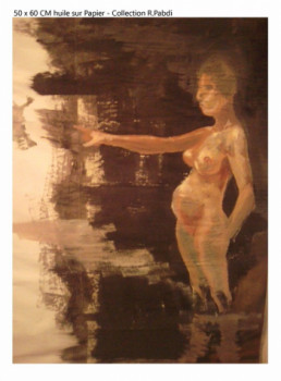 Named contemporary work « mother », Made by ROBERT PABDI