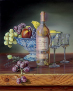 Named contemporary work « Château d’Yquem 1986 », Made by CHRISTIAN LABELLE