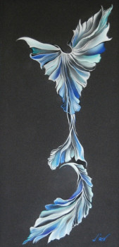 Named contemporary work « Paradis Bleu », Made by L'REV
