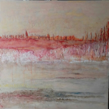 Named contemporary work « Peinture acrylique 3397 », Made by MURIEL MELIN