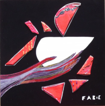 Named contemporary work « Le coeur brisé », Made by FABIE