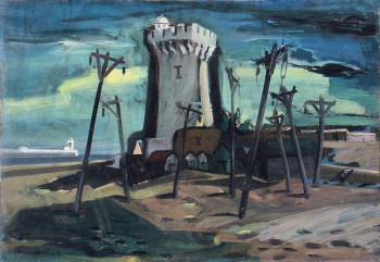 Named contemporary work « La Tour d'Arundel », Made by MAURICE BUFFET