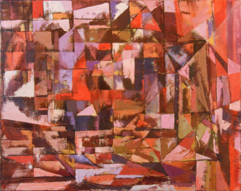 Named contemporary work « Mosaïque », Made by GENEVIèVE NORMAND