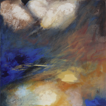 Named contemporary work « Terre vivante », Made by DANIèLE CREY