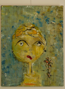 Named contemporary work « portrait », Made by BéATRICE D