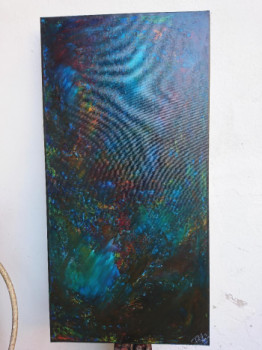 Named contemporary work « PROFONDEUR », Made by WOVOKA