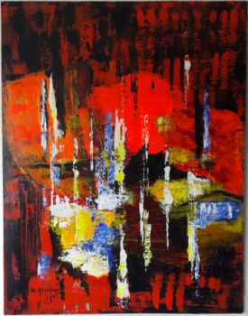 Named contemporary work « ABSTRACTION 57 », Made by MARCEL GEORGES