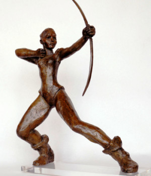Named contemporary work « Amazone », Made by MARIE-THéRèSE TSALAPATANIS