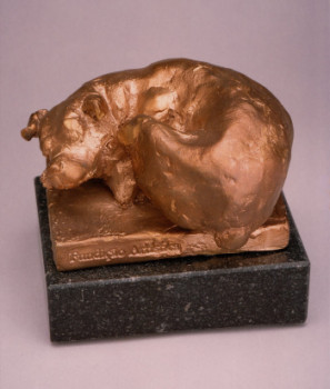 Named contemporary work « NINA », Made by BARAKE SCULPTOR